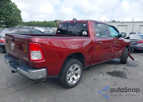 2019 Ram 1500 Big Horn/Lone Star 4X4 5'7 Box из США, поврежденный, VIN 1C6RRFFGXKN817283